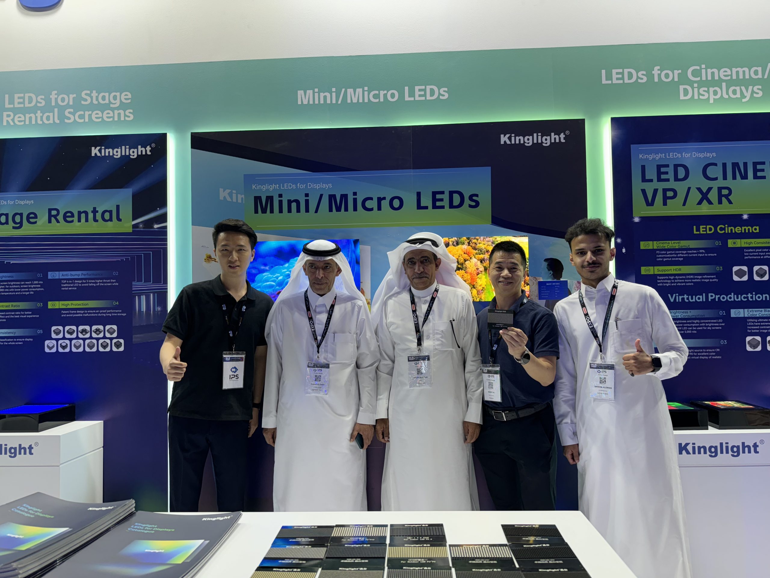 KinglightGALAXY銀河攜新品亮相沙特SLS展，助力沙特文娛產業騰飛！